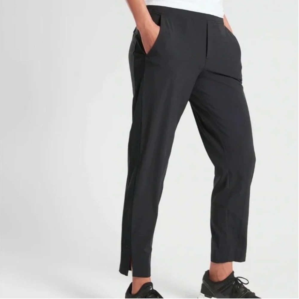 Athleta Brooklyn Ankle Pant Black 8P